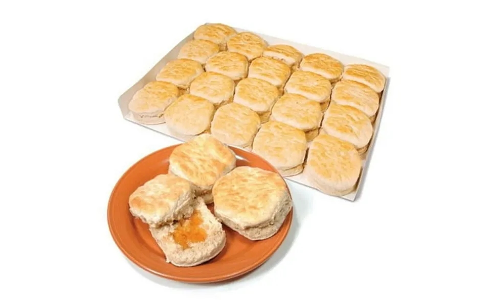 Bridgford Honey Whole Wheat Sliced Biscuits -- 100 Per Case.