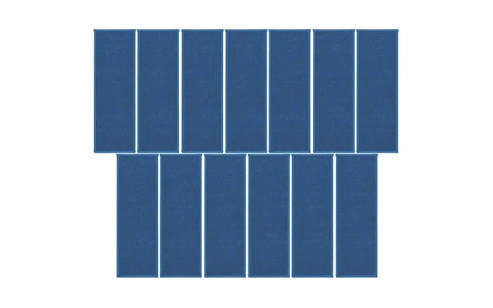 Bright House Solid Color Area Rugs Royal - 8 X 24 Stair Treads Set Of 13