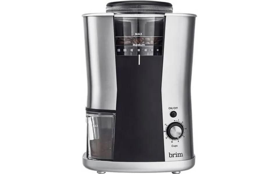 Brim Conical Burr Coffee Grinder Stainless Steel Manual Durable Fire Resistant 6