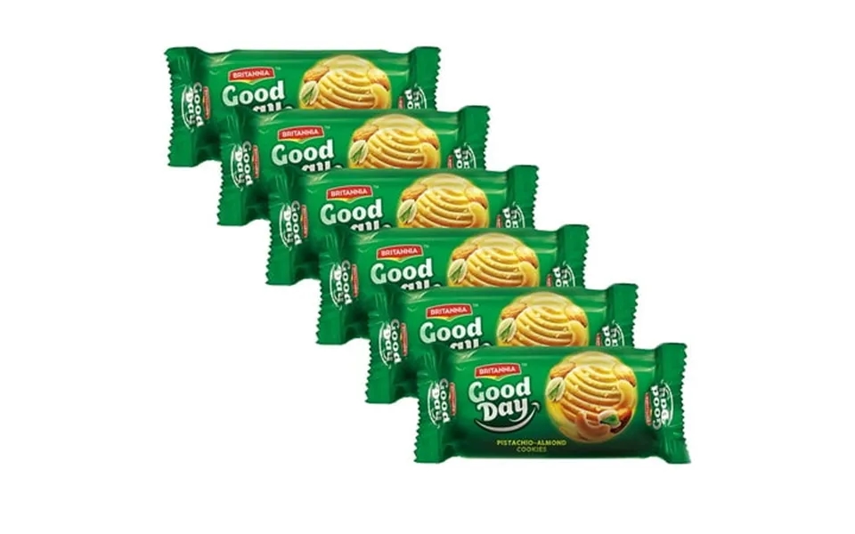 Britannia Good Day Pistachio Almond Cookies 2.6oz 75g - Breakfast & Tea Time Snacks