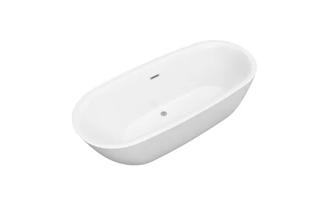 Britt 59 In. Acrylic Flatbottom Freestanding Bathtub In White product image