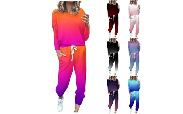 Brnmxoke 2 Pack Lounge Sets For Women Sweatsuits Two Piece Outfit Sherpa Lined Sweatshirt And Pants Workout Athletic Tra product image