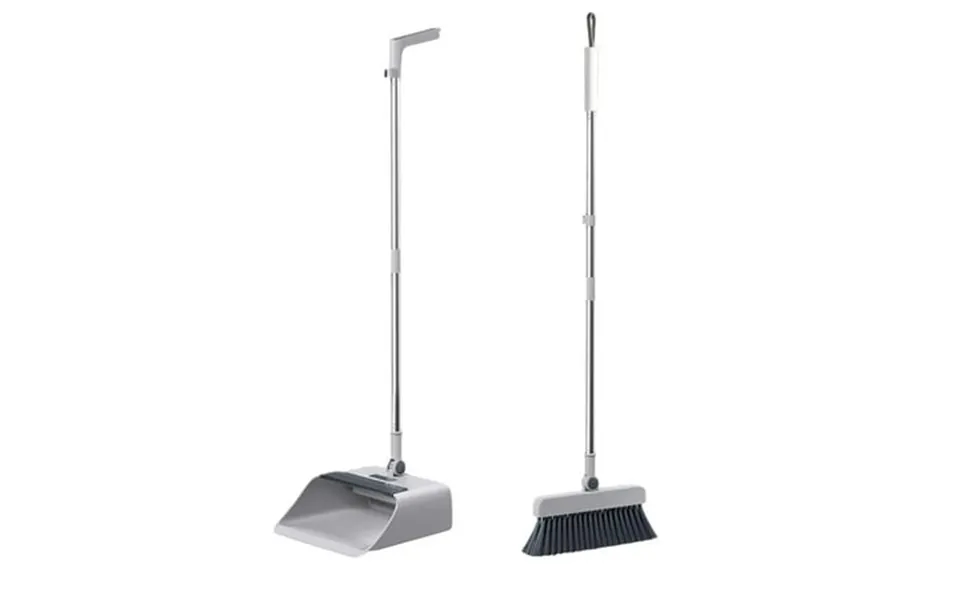 Broom With Dustpan Combo Set Brooms For Sweeping Indoor And Outdoor 3 In 1 Long Handle Broom And Dustpan Set Push Broom