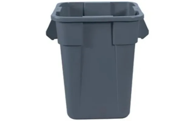 Brute Rub140cgr 40 Gal Brute Square Trash Can Gray product image