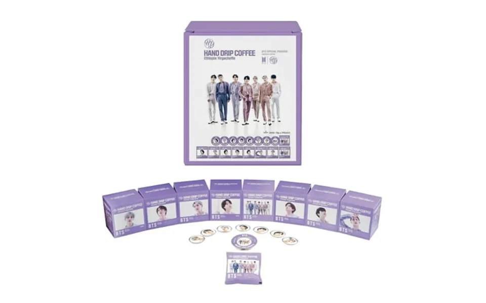 Bts Full Set Hand Drip Ethiopia Yirgacheff Coffee 7ea X 8box