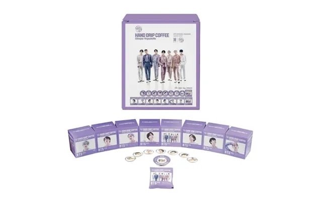 Bts Full Set Hand Drip Ethiopia Yirgacheff Coffee 7ea X 8box product image