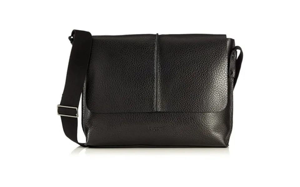 Bugatti Milano Leather Messenger Bag 13 Brown