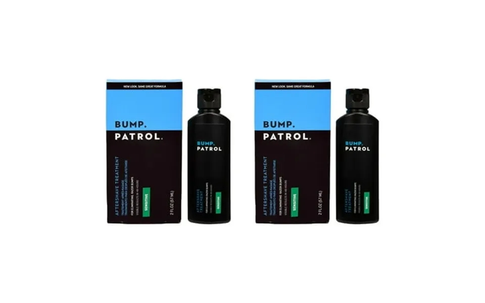 Bump Patrol Sensitive Formula Aftershave Razor Burn Treatment 2 Oz 2 Pack