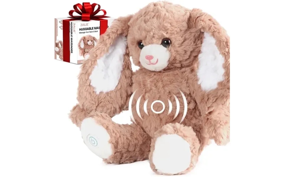 Bunny Huggable Massager With Vibration Rabbit Vibrating Massager For Neck Back Relaxing Animal Electric Massager Valenti