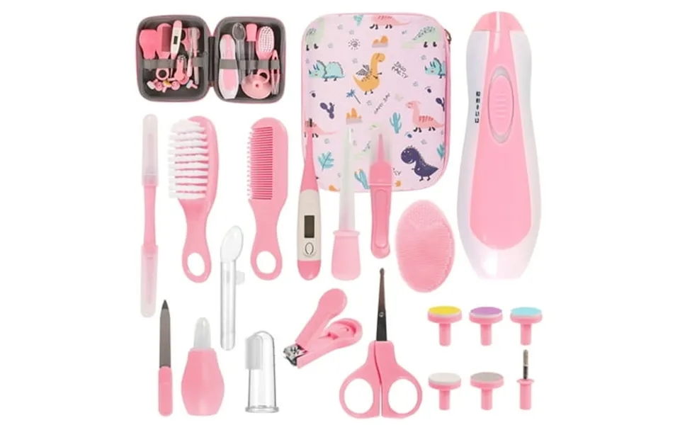 Busatia Baby Healthcare And Grooming Kit 20 In 1 Electric Safety Nail Trimmer Baby Nursery Set Newborn Nursery Health Ca