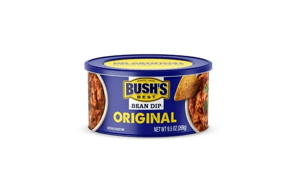 Bush’s Best Original Bean Dip 9.5 Ounce Pack Of 12