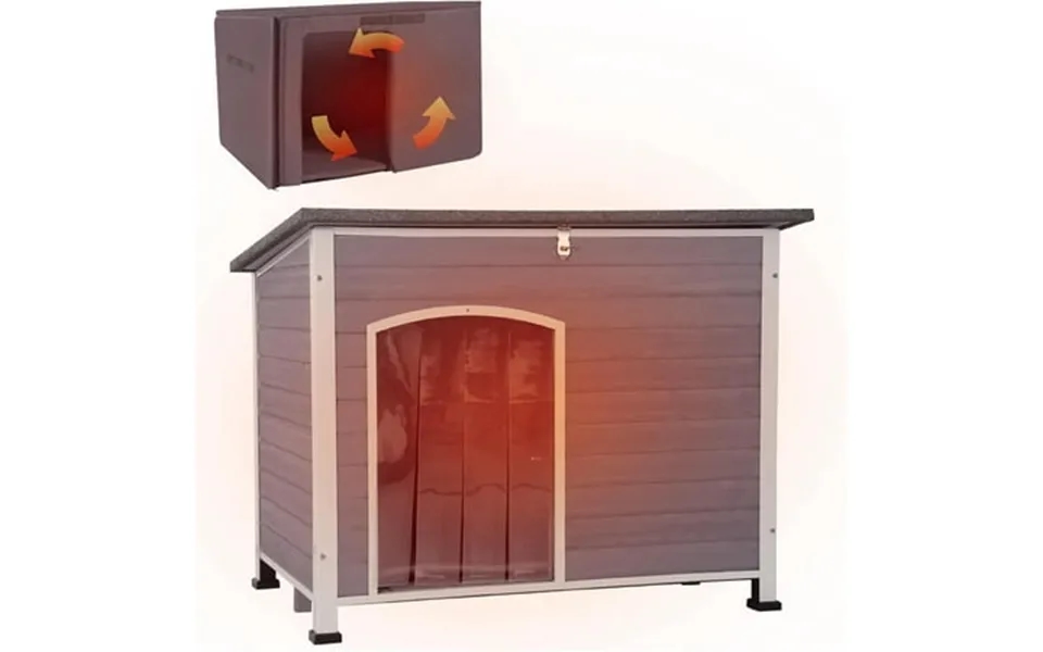 Butinglale Insulated Large Dog House Outdoor Dog Kennel With Insulated Liner For Small Medium Large Dogs Waterproof