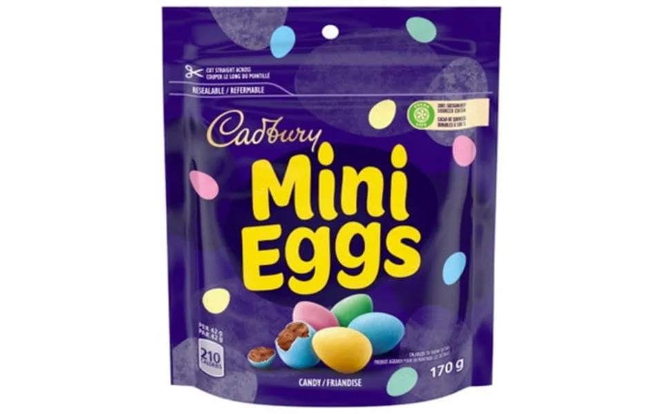 Cadbury Mini Easter Eggs 170g 6 Oz. Per Pack Imported From Canada