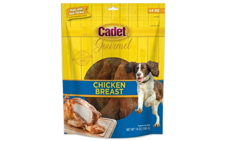 Cadet Gourmet Chicken Breast Dog Treats 14 Ounce Pack Of 1