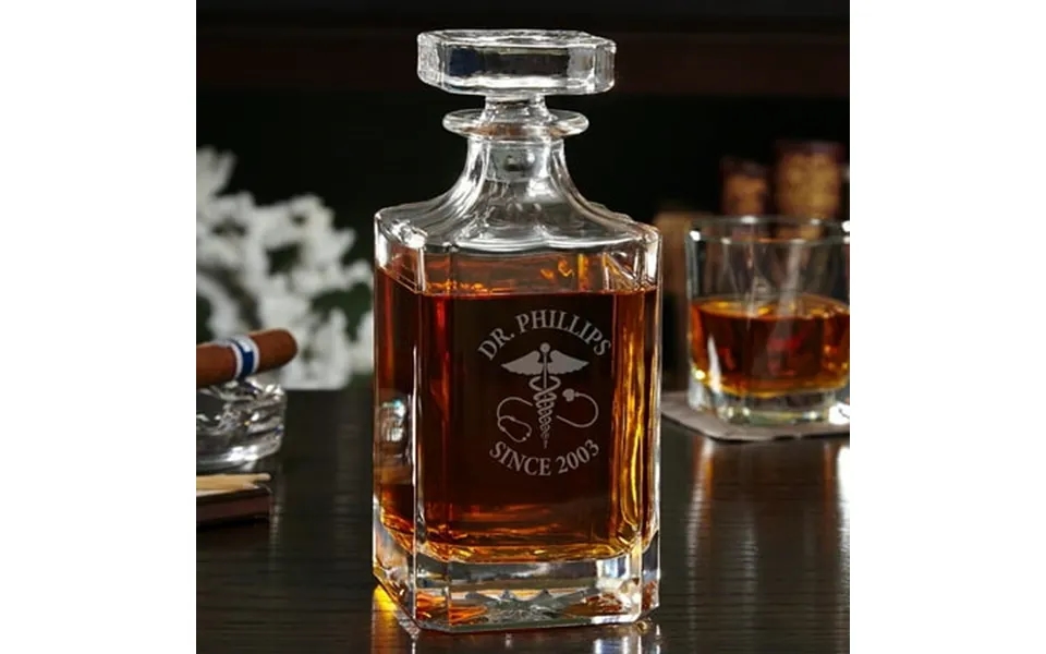 Caduceus Custom Carson Whiskey Decanter