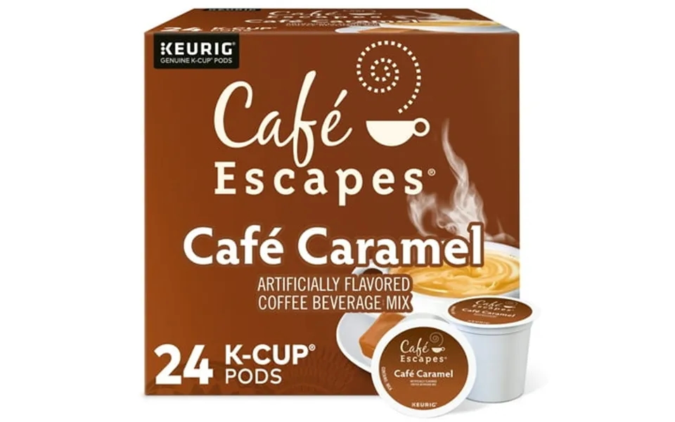 Cafe Caramel K-cups 24 Box Bundle Of 5 Boxes