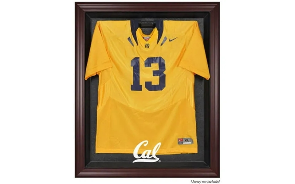 Cal Bears Mahogany Framed Logo Jersey Display Case