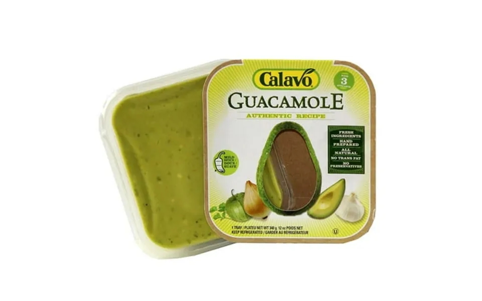 Calavo Authentic Recipe Guacamole 12 Ounce - 6 Per Case.