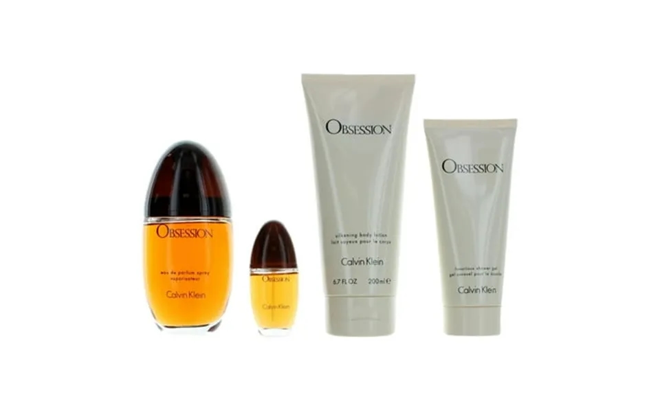 Calvin Klein Obsession 4 Piece Gift Set For Women