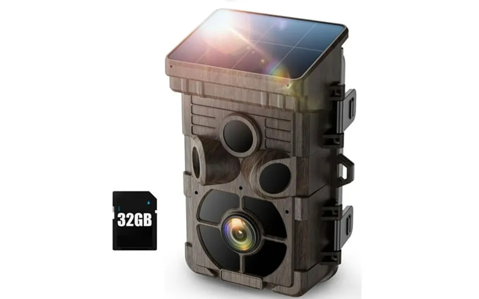 Campark Solar Trail Camera 24mp 1080p 2500mah Built-in Lithium Battery Rechargeable Game Camera With Night Vision Waterp