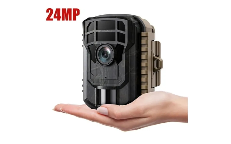 Campark Trail Camera 24mp 1080p Game Deer Camera With Infrared Night Vision Waterproof Ip56 120 Wide Lens Hunting Trail