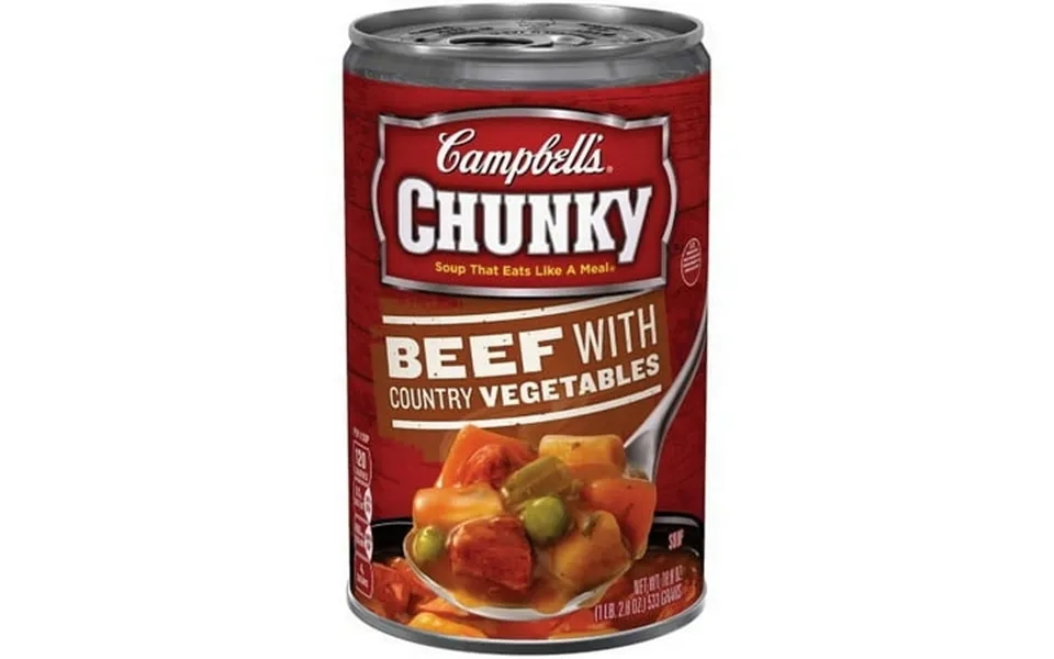 Campbell S Chunky Beef & Country Vegetables Soup