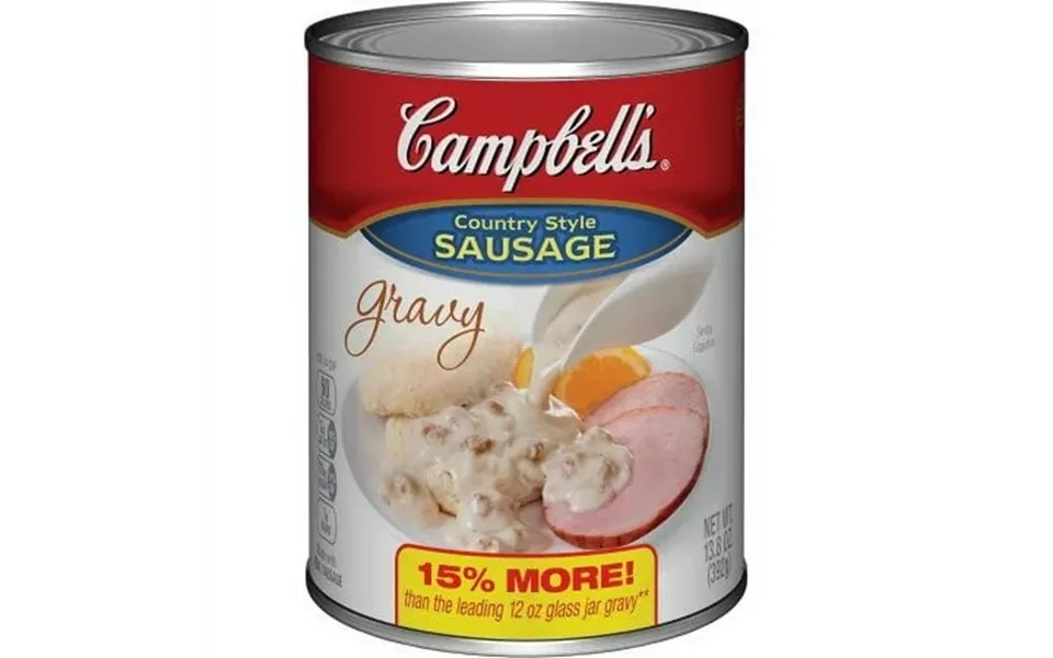 Campbell S Country Style Sausage Gravy 13.8 Oz. Pack Of 3