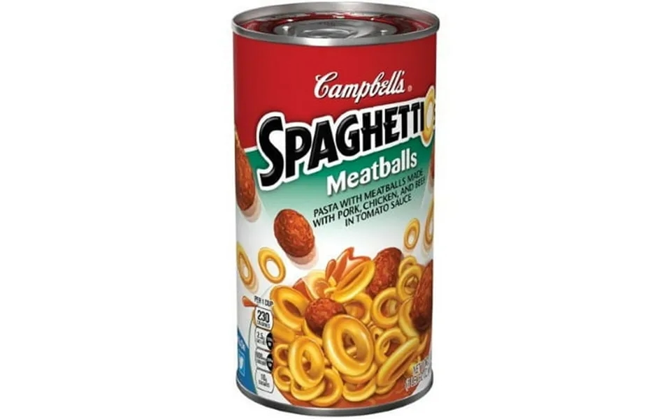 Campbell S Spaghettios With Meatballs Pack Of 10