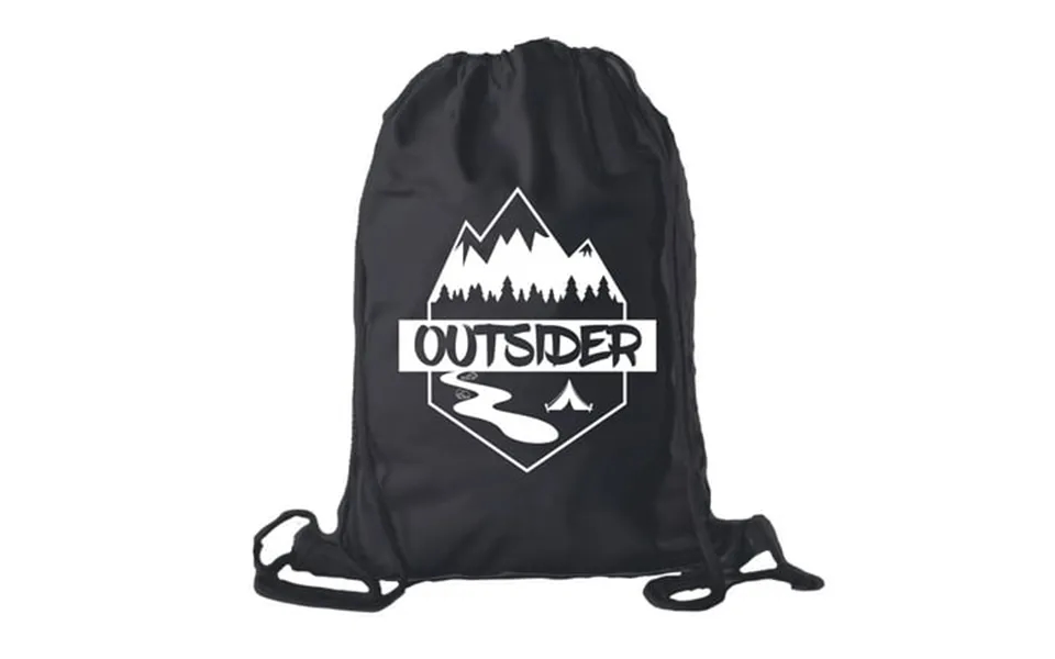 Camping Cotton Drawstring Backpack For Birthday Parties And Summer Camp