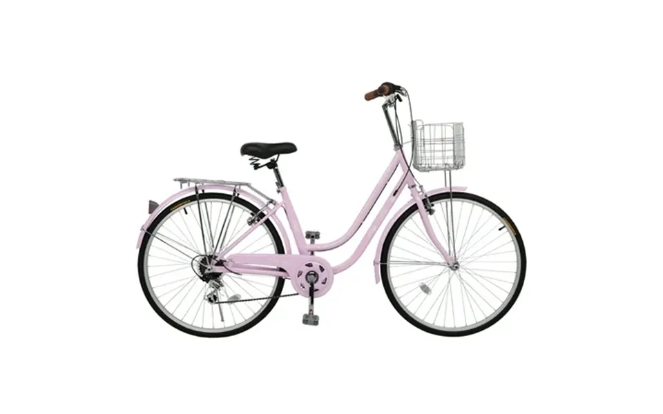 Campingsurvivals 26 7 Speed Shimano Women S Cruiser Bike City Bike With V Brake Pink