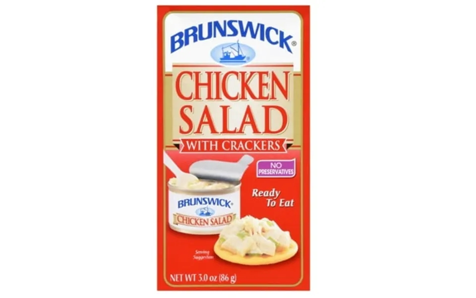 Canned Chicken With Crackers 3oz. Box- Pack Of 12