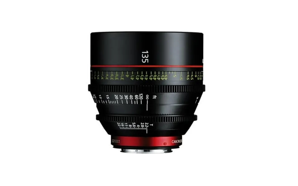 Canon Cn-e 135mm T2.2 L F Cinema Prime Lens Ef Mount - International Version No Warranty