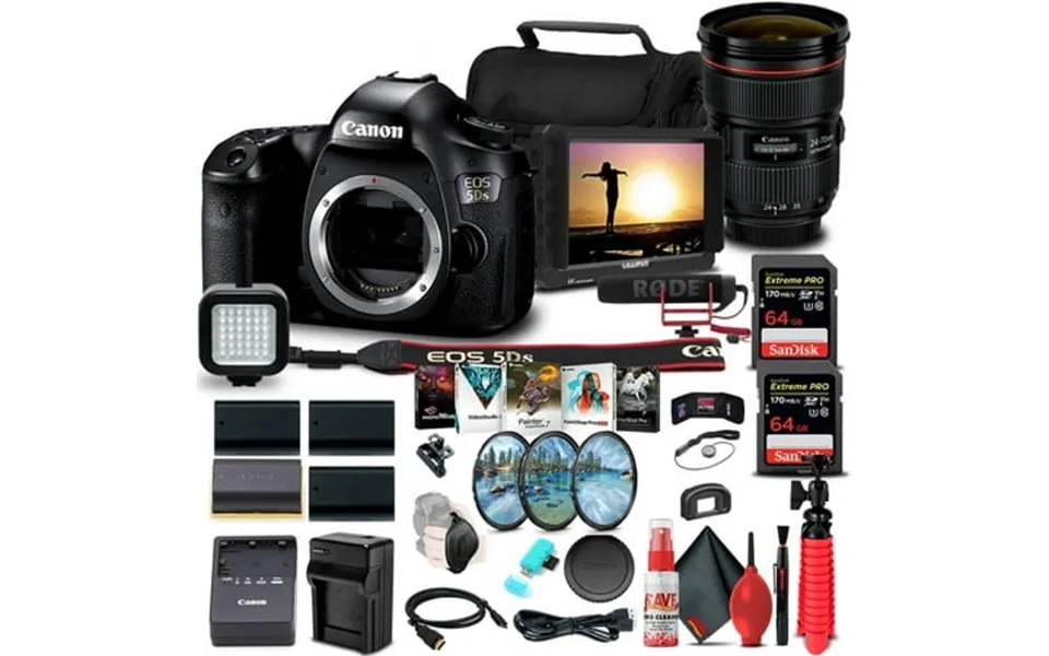 Canon Eos 5ds Dslr Camera Body Only 0581c002 Canon Ef 24-70mm F 2