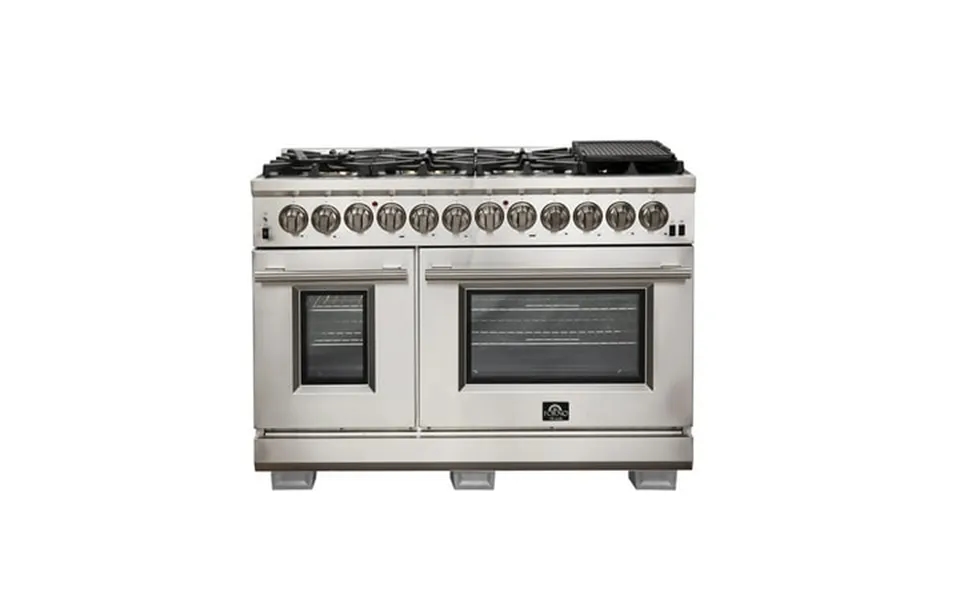 Capriasca - Titanium Professional 48 Freestanding Dual Fuel Range