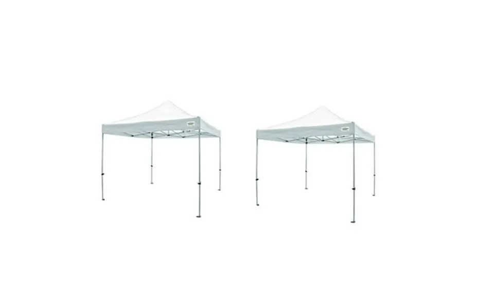 Caravan Canopy Titanshade 10 X 10 Steel Portable Instant Canopy White 2 Pack