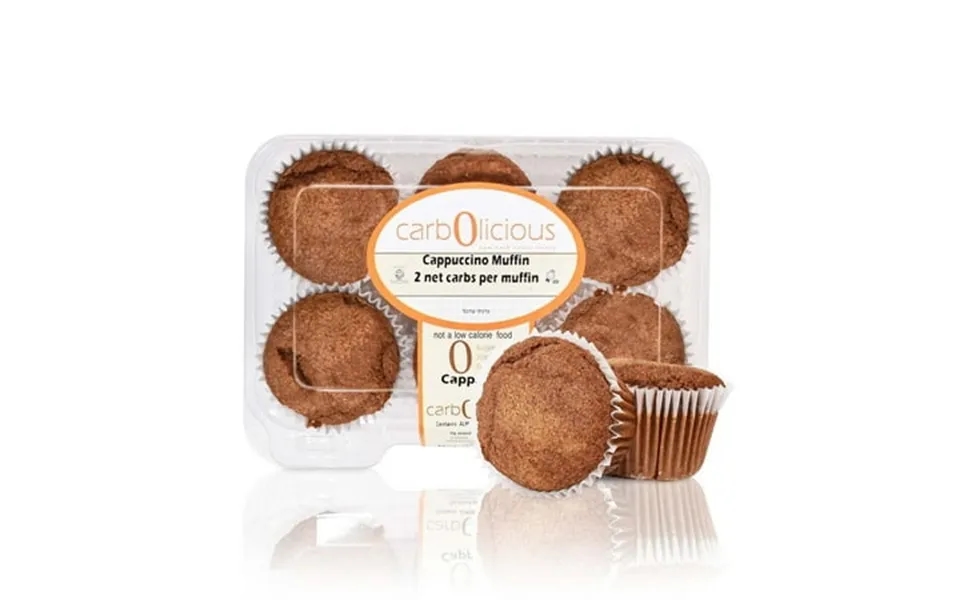 Carbolicious Low Carb Ready-to-eat Muffins 6-pack Flavor Cappuccino