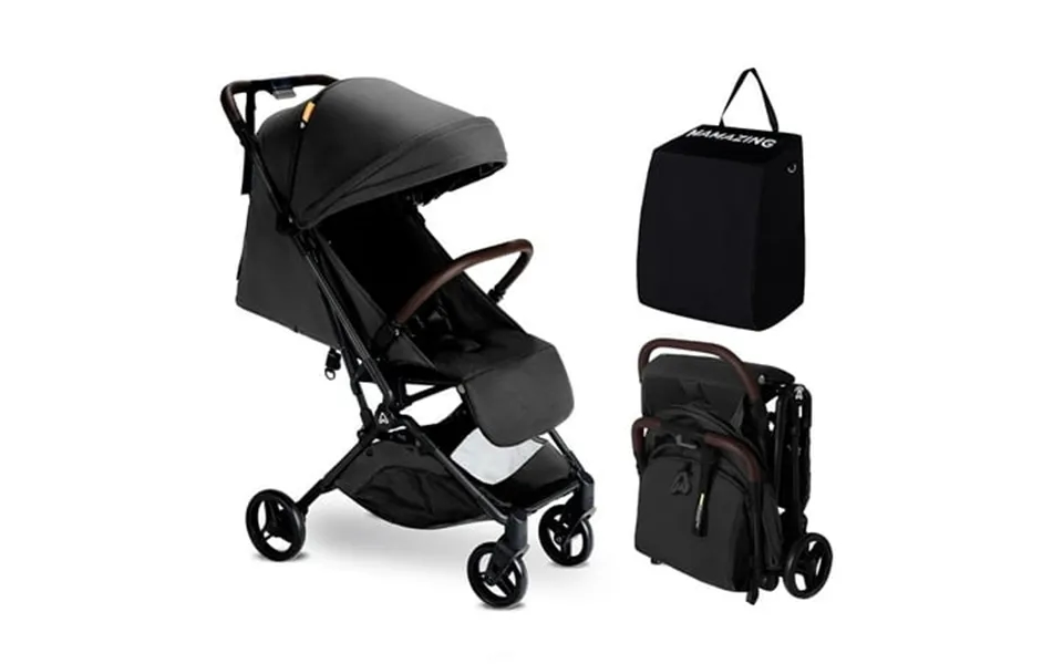 Carbon Fiber Baby Stroller Travel Lightweight Compact Stroller Easy-fold Design Infant To Baby Toddler