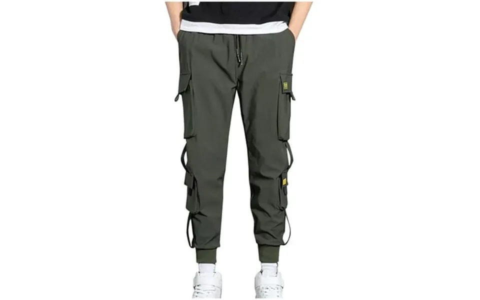 Cargo Pants For Men S Fashion Plus Size Jogger Harem Pants Drawstring Hip-hop Slim Stretch Casual Straight Pants