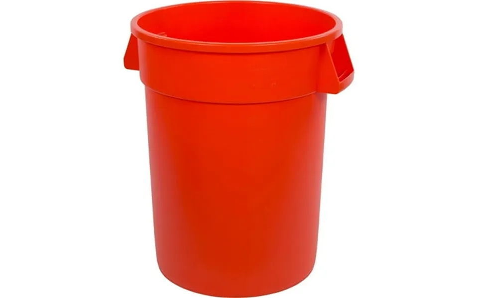 Carlisle Sanitary Maintenance B642062 Bronco Waste Container 32 Gal - Orange
