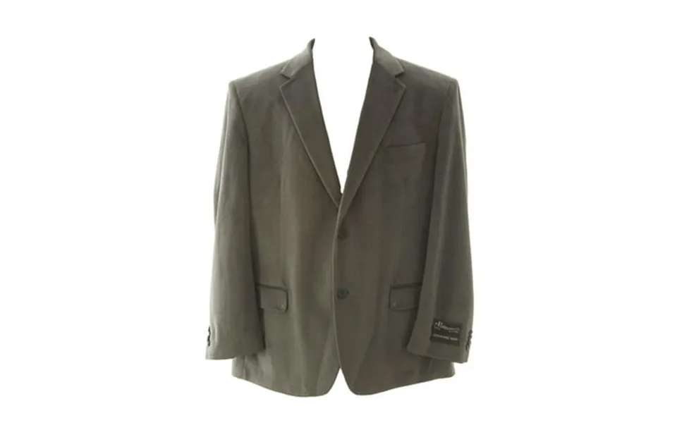 Carlo Palazzi Men S Chevron Pattern Two Button Blazer Sportscoat 42 Regular Gray