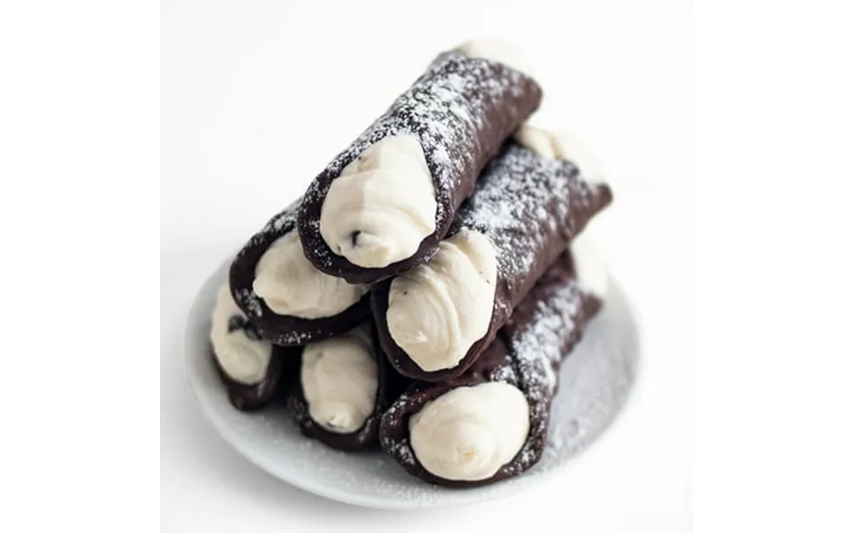 Carlo’s Bakery Chocolate Cannoli Kit 12x Pack Family Size- Authentic Italian Pastry For Delivery - The Ultimate Experien