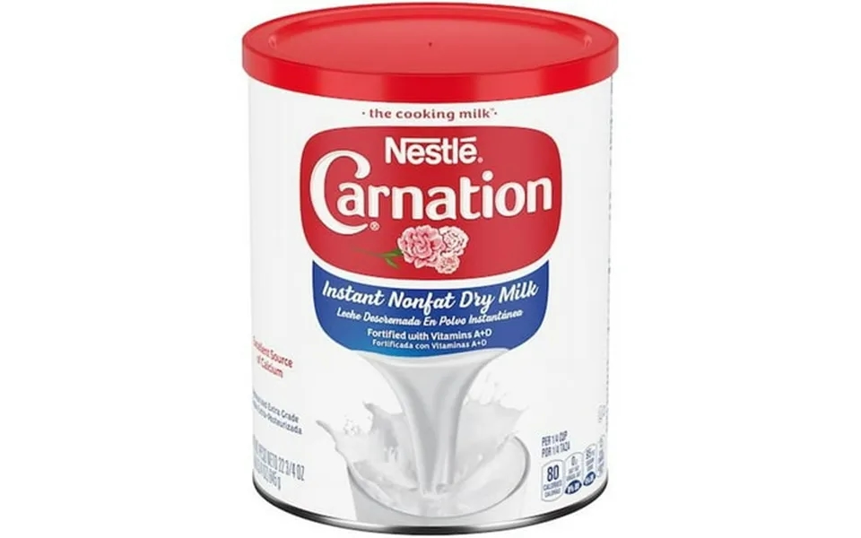 Carnation Instant Nonfat Dry Milk 22.75 Ounce Canister Tray -- 4 Per Case
