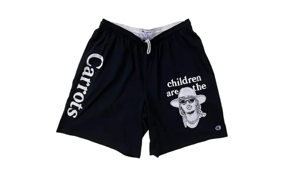 Carrots By Anwar Carrots Men S X Children Are The Future Champion Sweat Shorts Xx-large Black