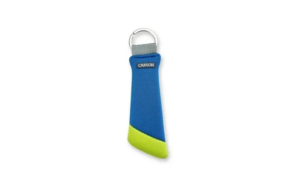 Carson Floating Keychain Green Blue Neoprene Foam-core Water Sports Accessories High Visibility Neoprene Keychain