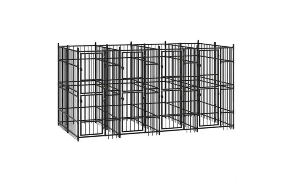 Casafoyer Outdoor Dog Kennel Steel 79.3 Ft