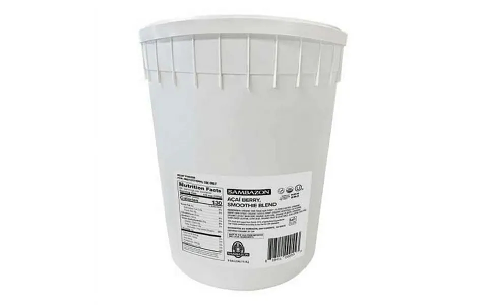 Case Of 1 Sambazon Organic Dairy Free Acai Berry Sorbet 3 Gallon