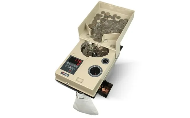 Cassida C500 Coin Counter Sorter With A 2000 Coins Per Minute Large Hopper Capacity With 4000 Coins product image