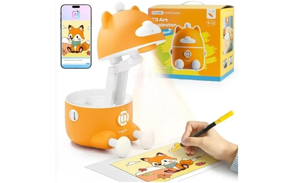 Caydo T3 Smart Drawing Projector With Ai Magic Step-by-step Learn To Draw Projector For Kids Educational Arts & Crafts T