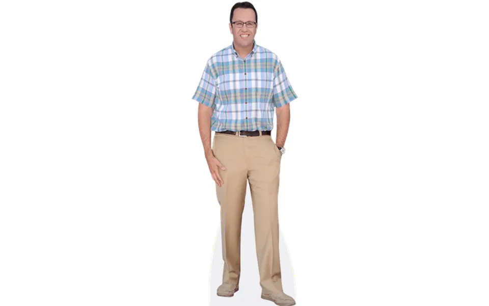Celebrity Cutouts Jared Fogle Lifelike Mini Cardboard Cutout Standee
