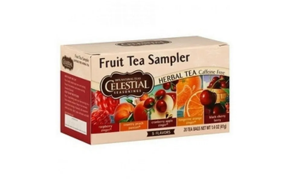 Celestial Seasonings Celestial Fruit Tea Sampler -6x18 Bag